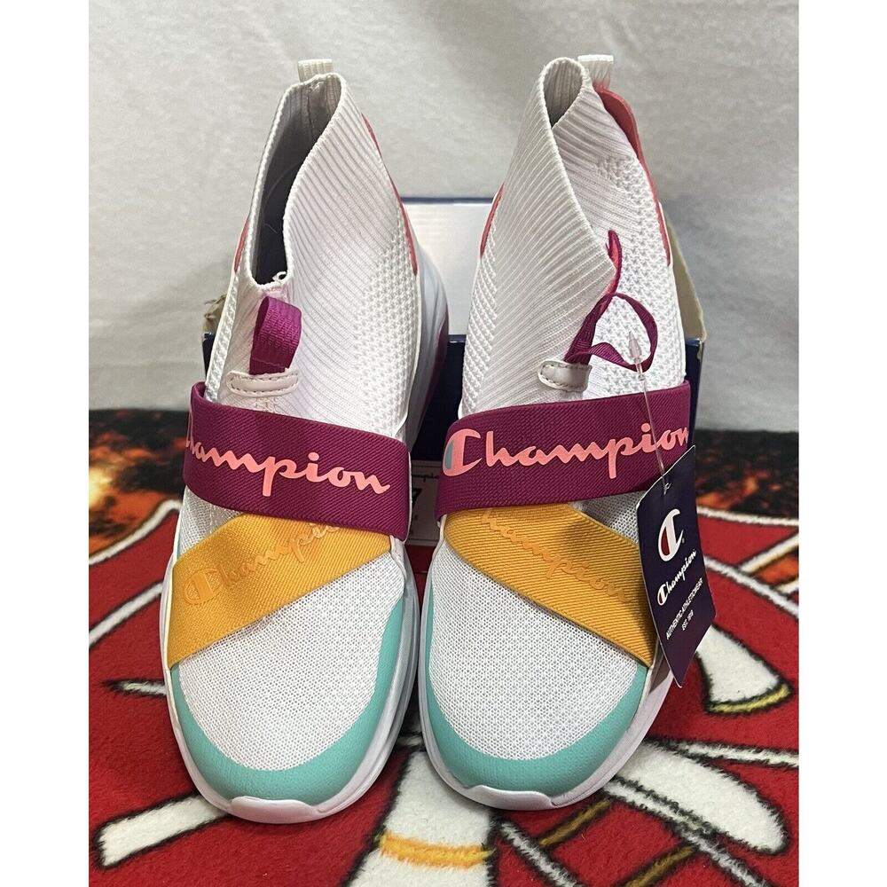 Champion Women's Lady Legend V CB High-Top Slip On No Tie Shoe Size 7W‎